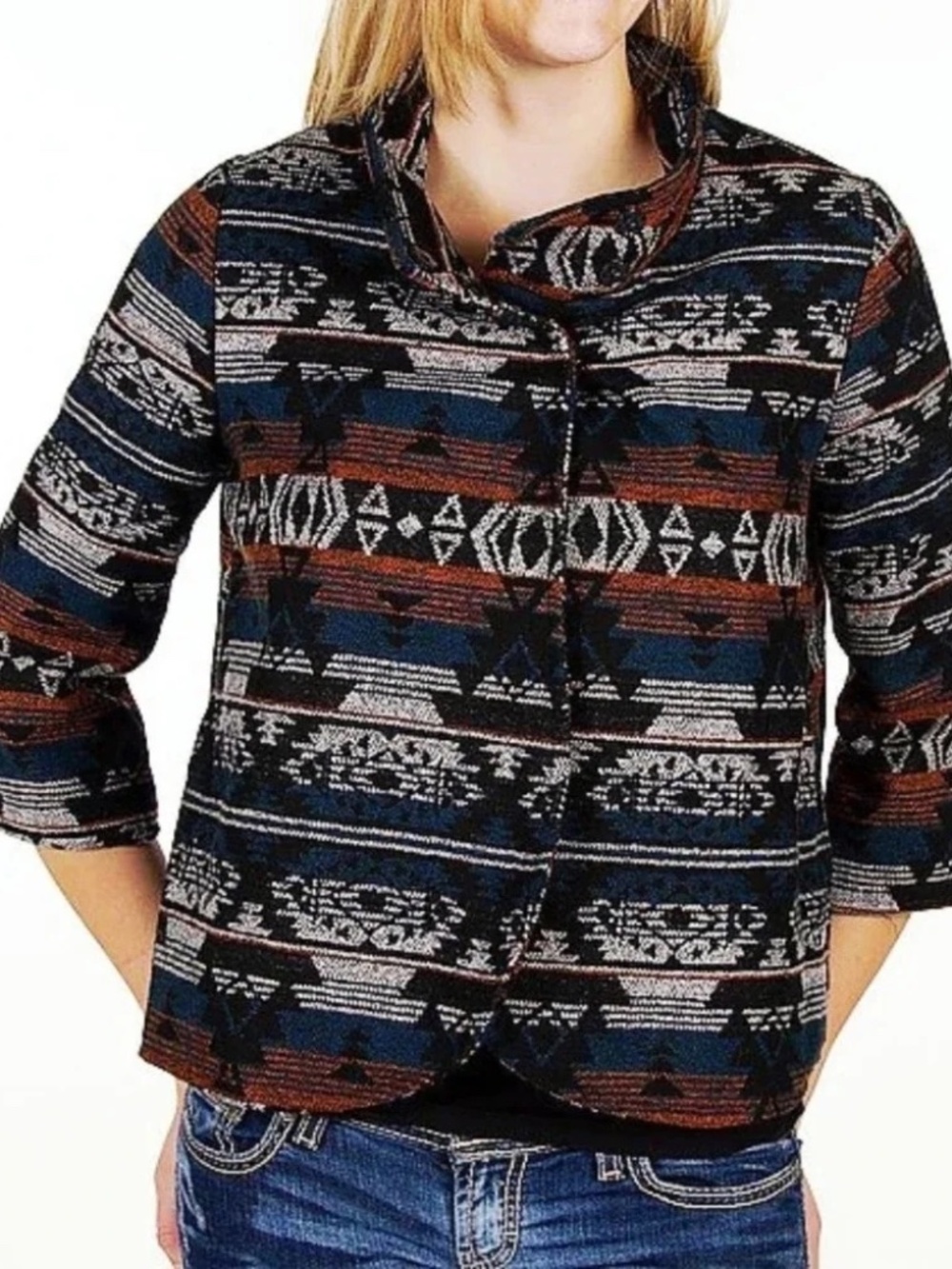 Billabong shadow Aztec print Jacket